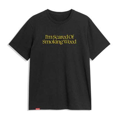 JACUZZI SCARED WEED T-SHIRT BLACK M