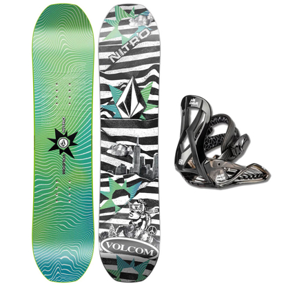  SET RIPPER KIDS X VOLCOM 96 & MICRO CHARGER XS ASSORTED 96