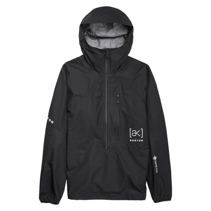 BURTON [AK] MINIMALIST GORE-TEX 3L ANORAK RAIN JACKET TRUE BLACK M