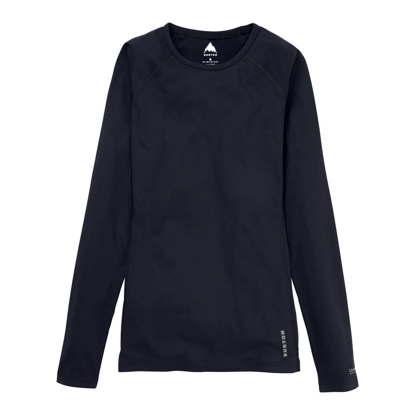 BURTON WOMEN'S MIDWEIGHT X CREW TRUE BLACK M