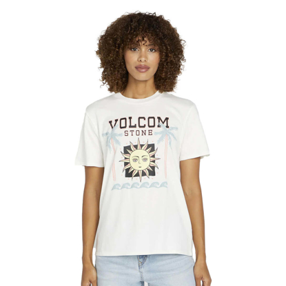 VOLCOM LOCK IT UP T-SHIRT STAR WHITE S