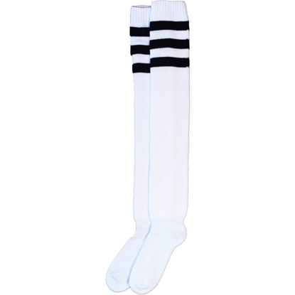 AMERICAN SOCKS OLD SCHOOL ULTRA WHITE/BLACK UNI