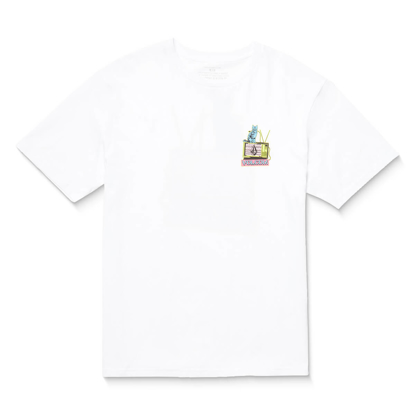 VOLCOM CATV T-SHIRT WHITE S