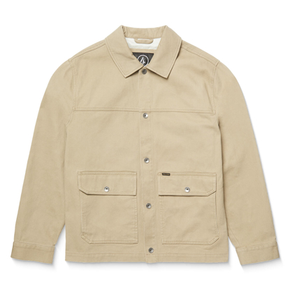 VOLCOM BARTON JACKET KHAKI M