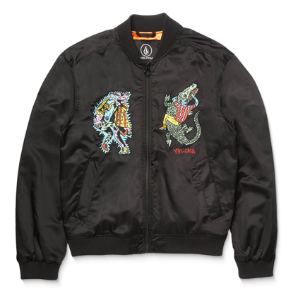 VOLCOM FA BOB MOLLEMA JACKET BLACK M