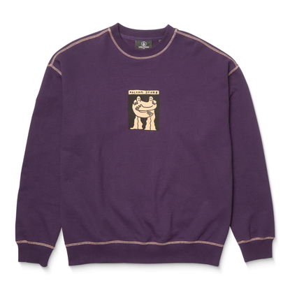 VOLCOM PODCOL CREW GRAPE ROYALE M