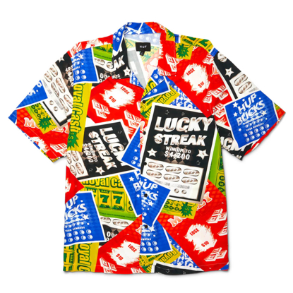 HUF LUCKY RESORT SHIRT MULTI S