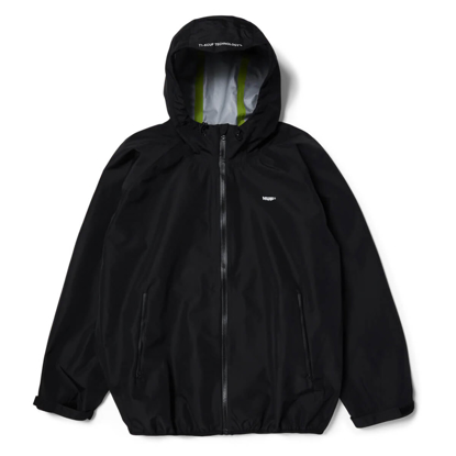 HUF RAINIER SHELL JACKET BLACK M