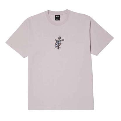 HUF CUPID WASHED T-SHIRT DUST PURPLE M