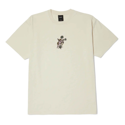 HUF CUPID WASHED T-SHIRT NATURAL S