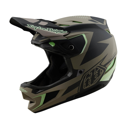 TROY LEE DESIGNS D4 COMPOSITE HELMET OPTIC TIMBER M